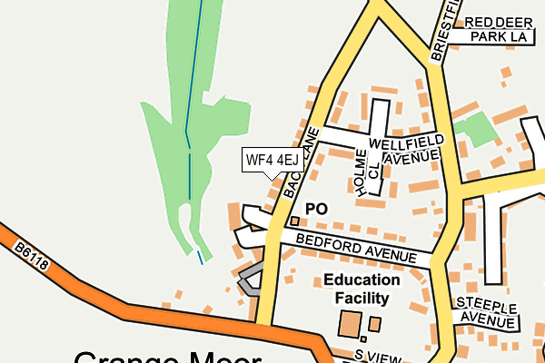 WF4 4EJ map - OS OpenMap – Local (Ordnance Survey)