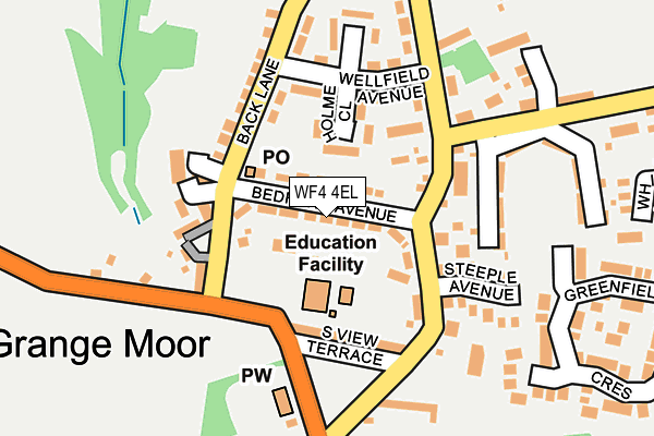 Map of HELEN HIRST LTD at local scale