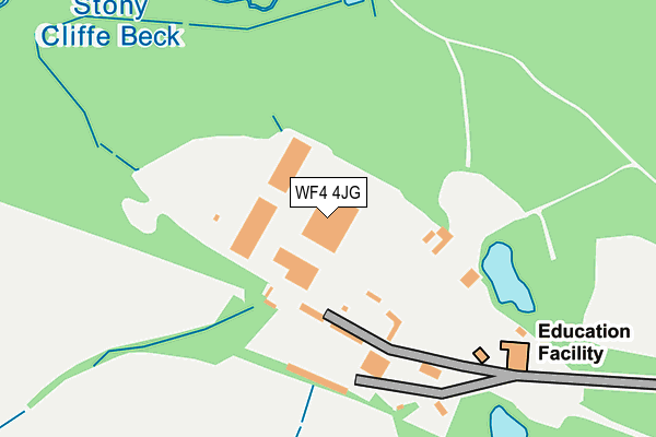 WF4 4JG map - OS OpenMap – Local (Ordnance Survey)