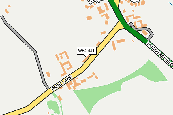 WF4 4JT map - OS OpenMap – Local (Ordnance Survey)