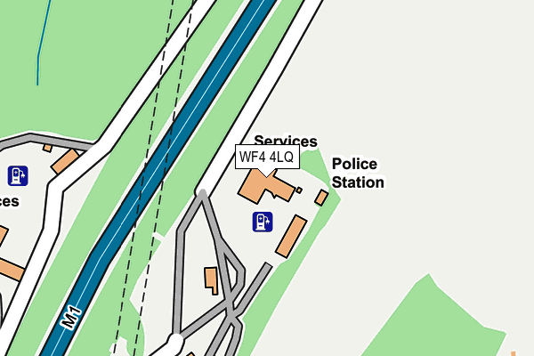 WF4 4LQ map - OS OpenMap – Local (Ordnance Survey)