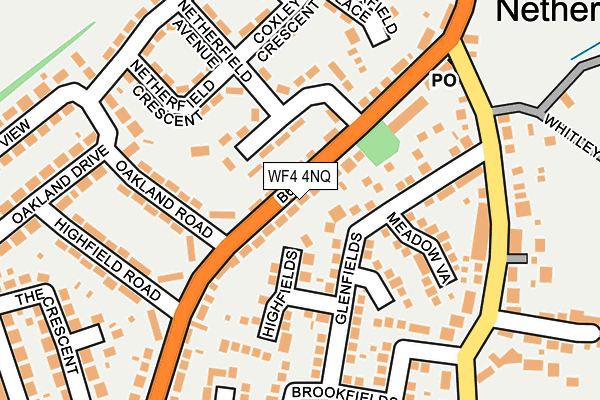 WF4 4NQ map - OS OpenMap – Local (Ordnance Survey)