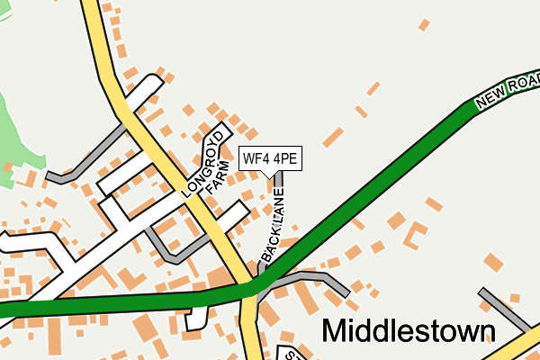 WF4 4PE map - OS OpenMap – Local (Ordnance Survey)