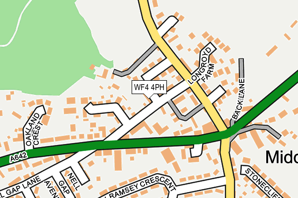 WF4 4PH map - OS OpenMap – Local (Ordnance Survey)