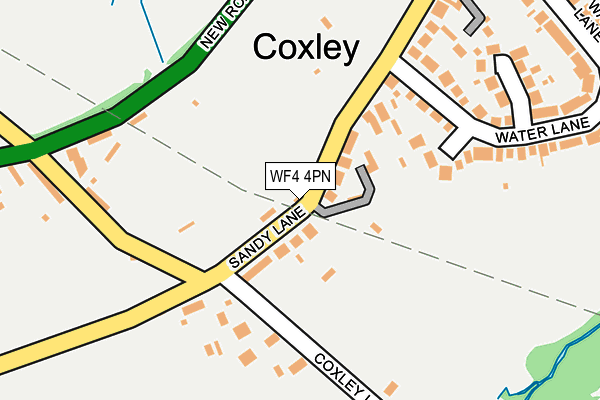 WF4 4PN map - OS OpenMap – Local (Ordnance Survey)