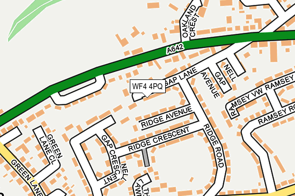 WF4 4PQ map - OS OpenMap – Local (Ordnance Survey)
