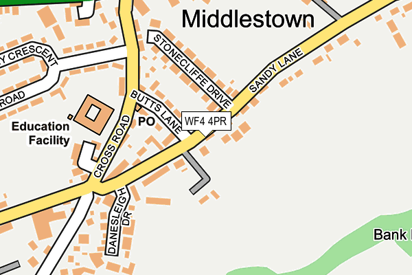 Map of SANDY SMITH AGENCIES LIMITED at local scale