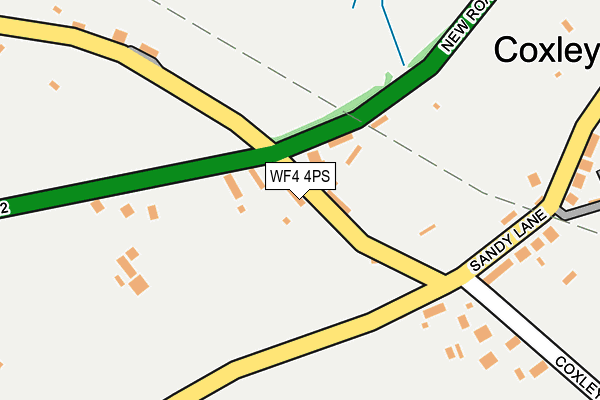 WF4 4PS map - OS OpenMap – Local (Ordnance Survey)