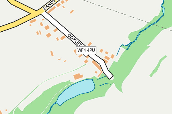 WF4 4PU map - OS OpenMap – Local (Ordnance Survey)