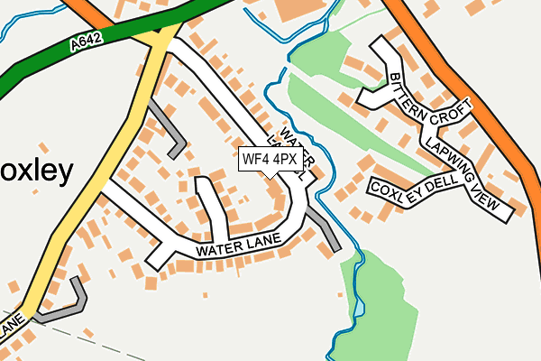 WF4 4PX map - OS OpenMap – Local (Ordnance Survey)