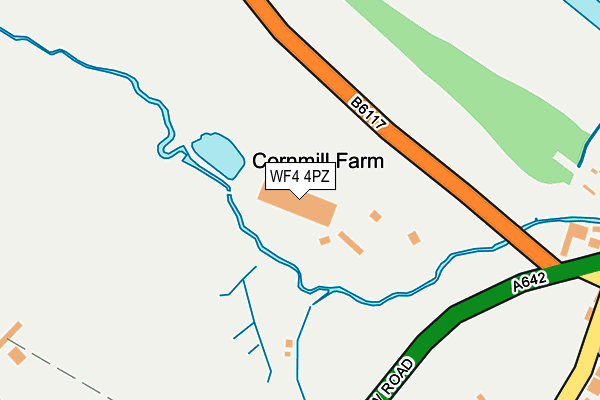 WF4 4PZ map - OS OpenMap – Local (Ordnance Survey)