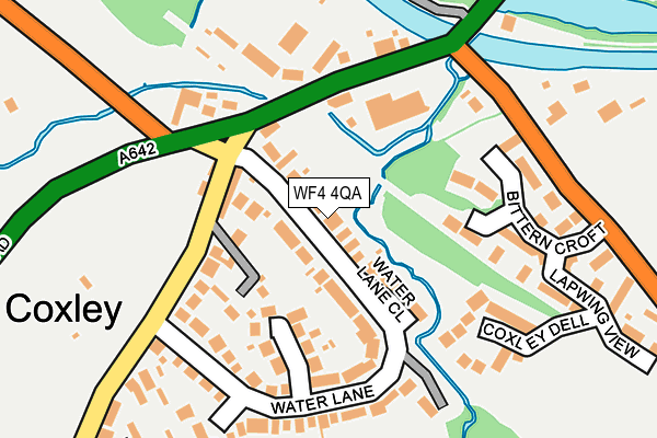 WF4 4QA map - OS OpenMap – Local (Ordnance Survey)