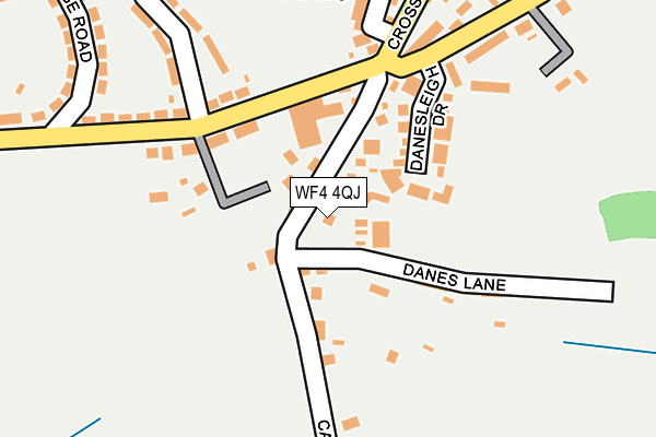 WF4 4QJ map - OS OpenMap – Local (Ordnance Survey)