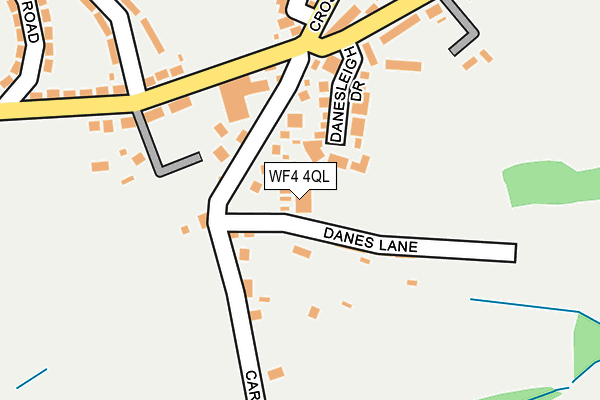 WF4 4QL map - OS OpenMap – Local (Ordnance Survey)