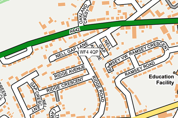 WF4 4QP map - OS OpenMap – Local (Ordnance Survey)