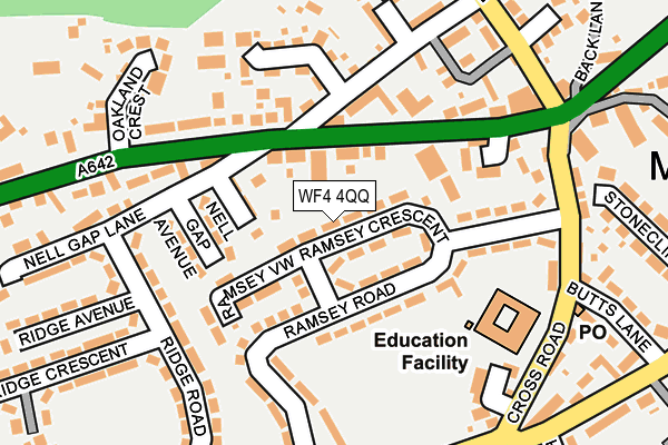 WF4 4QQ map - OS OpenMap – Local (Ordnance Survey)