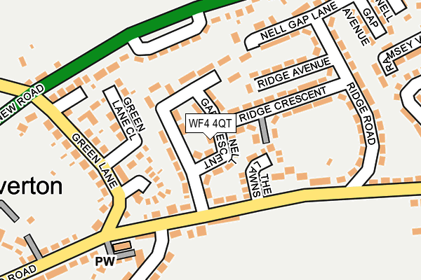 WF4 4QT map - OS OpenMap – Local (Ordnance Survey)