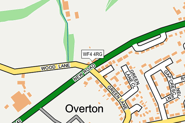 WF4 4RG map - OS OpenMap – Local (Ordnance Survey)