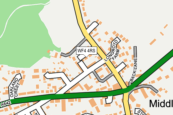 WF4 4RS map - OS OpenMap – Local (Ordnance Survey)