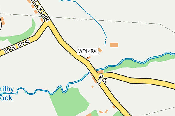 WF4 4RX map - OS OpenMap – Local (Ordnance Survey)