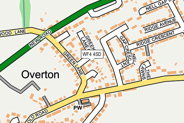 WF4 4SD map - OS OpenMap – Local (Ordnance Survey)