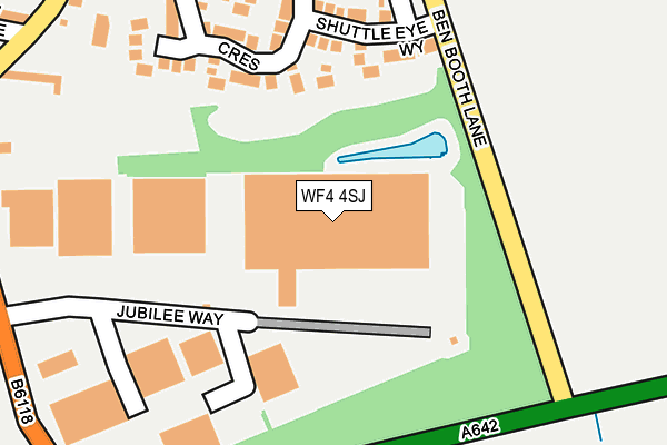 WF4 4SJ map - OS OpenMap – Local (Ordnance Survey)