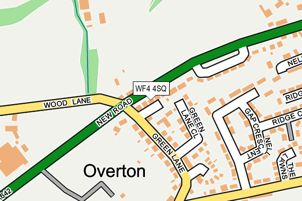 WF4 4SQ map - OS OpenMap – Local (Ordnance Survey)