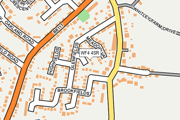 WF4 4SR map - OS OpenMap – Local (Ordnance Survey)