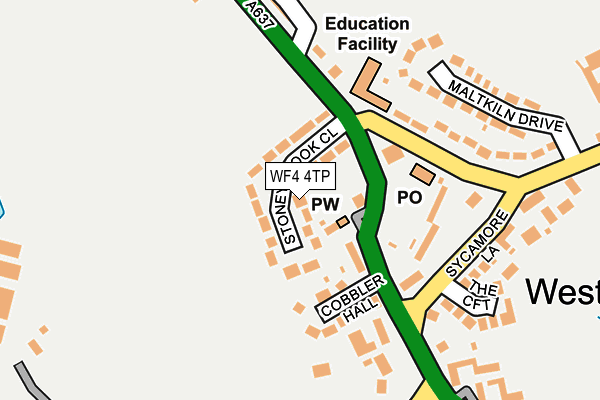 WF4 4TP map - OS OpenMap – Local (Ordnance Survey)