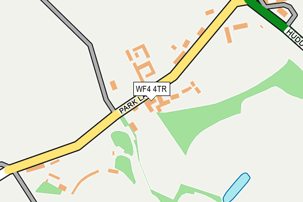 WF4 4TR map - OS OpenMap – Local (Ordnance Survey)