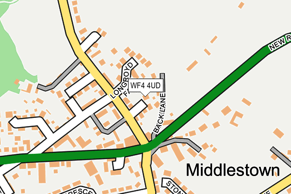 WF4 4UD map - OS OpenMap – Local (Ordnance Survey)