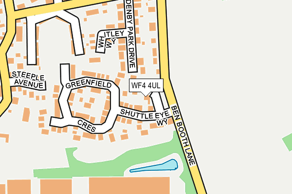 WF4 4UL map - OS OpenMap – Local (Ordnance Survey)