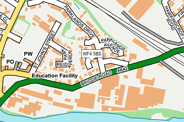 WF4 5BS map - OS OpenMap – Local (Ordnance Survey)