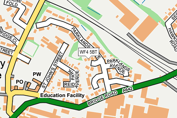 WF4 5BT map - OS OpenMap – Local (Ordnance Survey)
