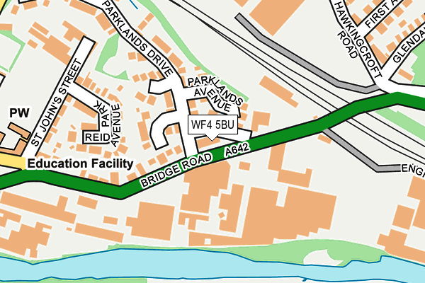 WF4 5BU map - OS OpenMap – Local (Ordnance Survey)