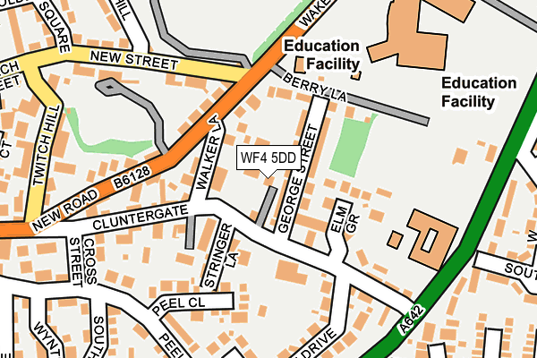WF4 5DD map - OS OpenMap – Local (Ordnance Survey)