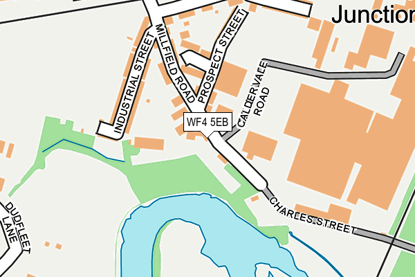 WF4 5EB map - OS OpenMap – Local (Ordnance Survey)