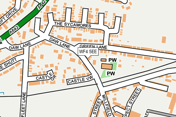 WF4 5EE map - OS OpenMap – Local (Ordnance Survey)