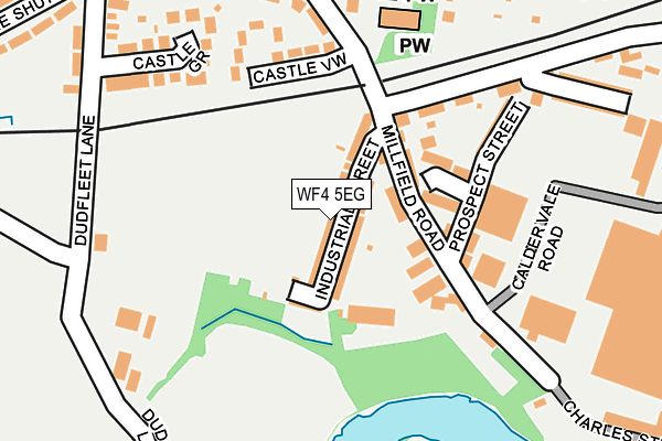 WF4 5EG map - OS OpenMap – Local (Ordnance Survey)