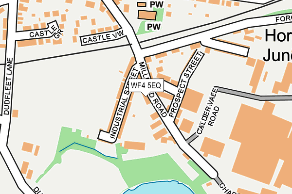 WF4 5EQ map - OS OpenMap – Local (Ordnance Survey)