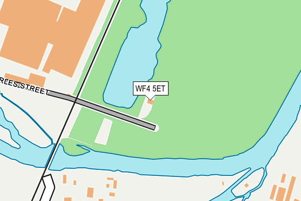 WF4 5ET map - OS OpenMap – Local (Ordnance Survey)