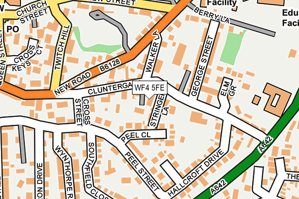 WF4 5FE map - OS OpenMap – Local (Ordnance Survey)