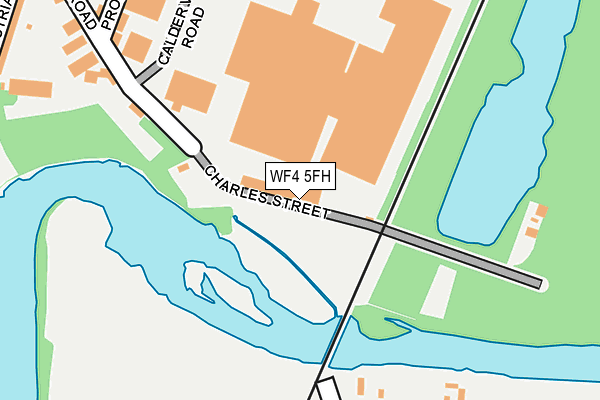 Map of COACH AND COMMERCIAL LTD at local scale