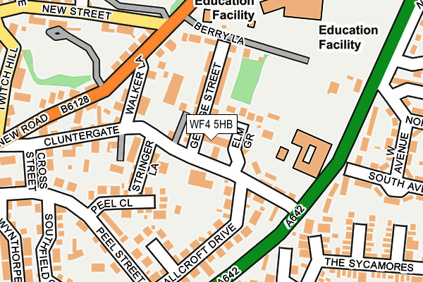 WF4 5HB map - OS OpenMap – Local (Ordnance Survey)