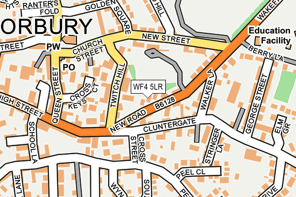 WF4 5LR map - OS OpenMap – Local (Ordnance Survey)