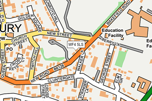 WF4 5LS map - OS OpenMap – Local (Ordnance Survey)