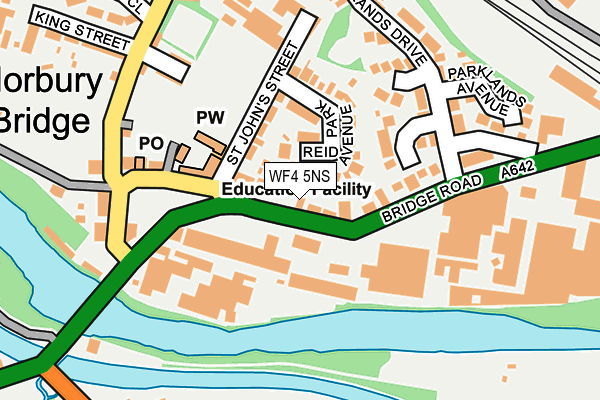 WF4 5NS map - OS OpenMap – Local (Ordnance Survey)