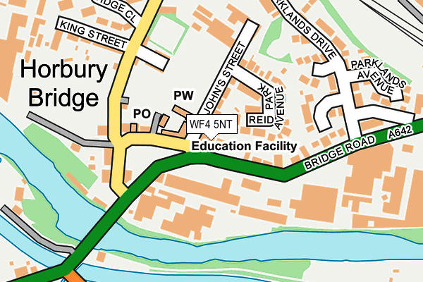 WF4 5NT map - OS OpenMap – Local (Ordnance Survey)