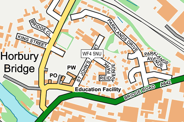 WF4 5NU map - OS OpenMap – Local (Ordnance Survey)