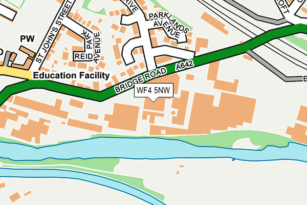 Map of MEADOW DEVELOPMENT GROUP LTD at local scale